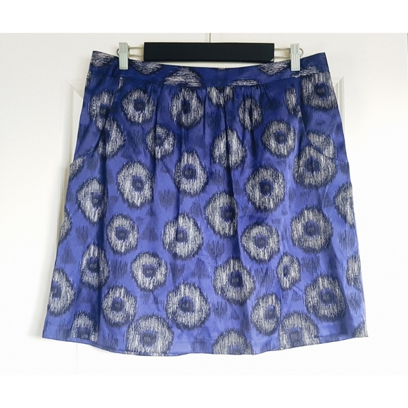 Purple Print George Skirt - Picture 1 of 3